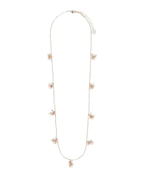 Tammy Facet Bead Cluster Chain Necklace