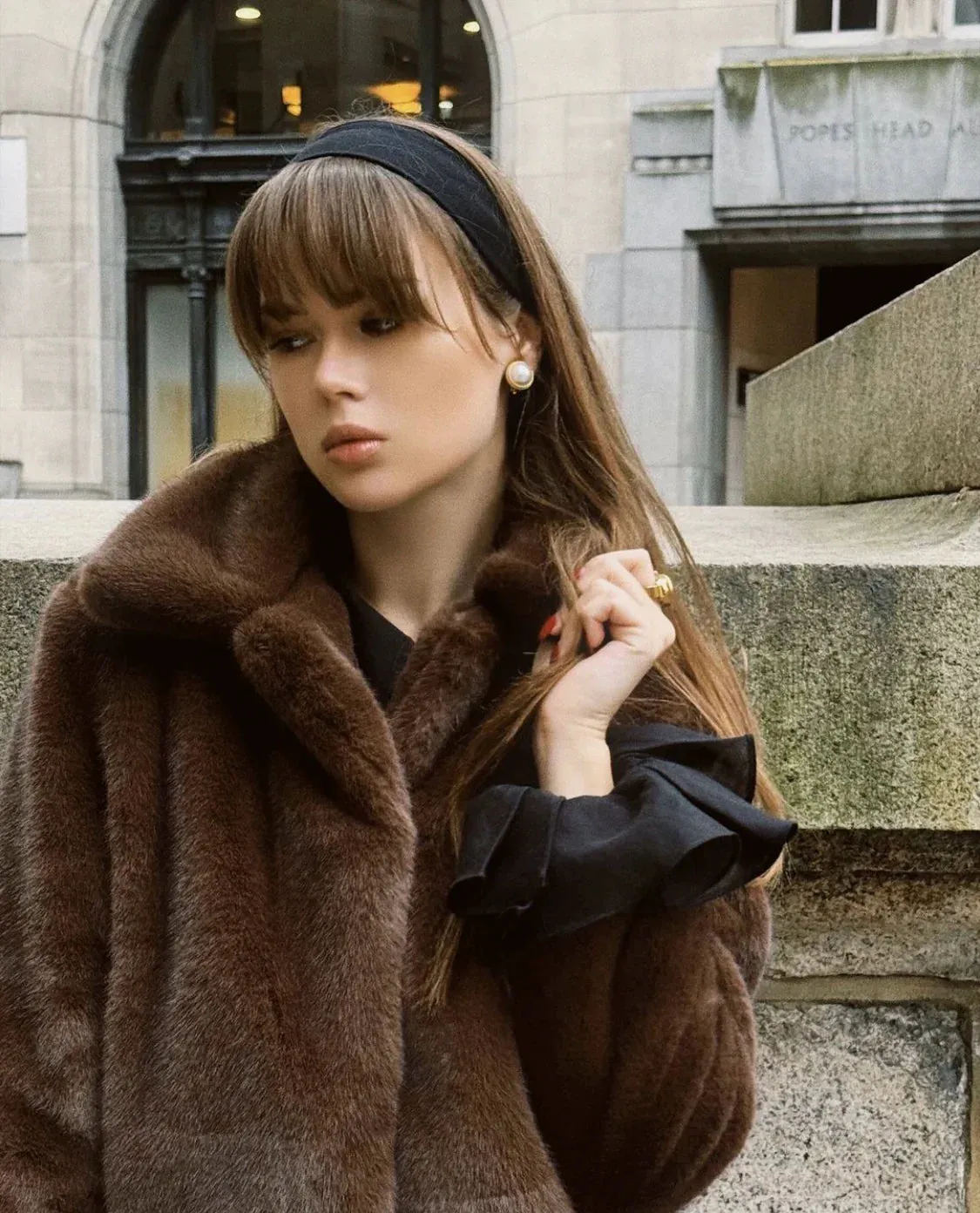 Tayleigh Retro Faux Fur Jacket